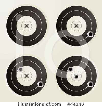 Royalty-Free (RF) Shooting Clipart Illustration by michaeltravers - Stock Sample #44346