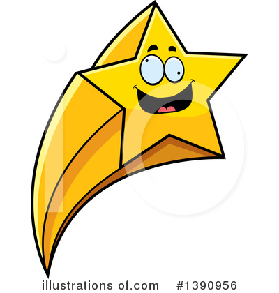 Royalty-Free (RF) Shooting Star Clipart Illustration by Cory Thoman - Stock Sample #1390956