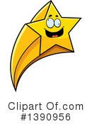 Shooting Star Clipart #1390956 by Cory Thoman
