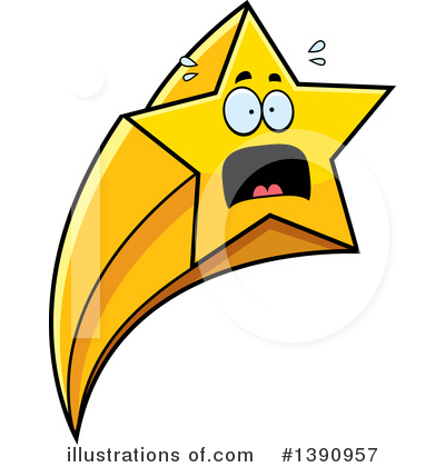 Shooting Star Clipart #1390957 by Cory Thoman