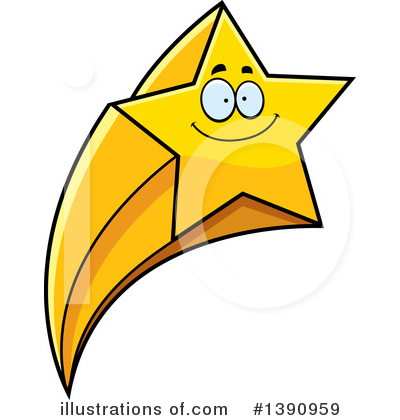 Royalty-Free (RF) Shooting Star Clipart Illustration by Cory Thoman - Stock Sample #1390959