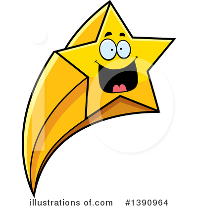 Shooting Star Clipart #1390964 by Cory Thoman