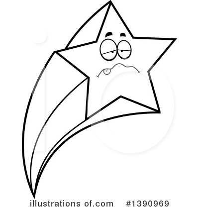 Royalty-Free (RF) Shooting Star Clipart Illustration by Cory Thoman - Stock Sample #1390969