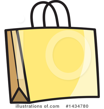 Shopping Bag Clipart #1434780 by Lal Perera