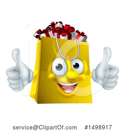Shopping Bag Clipart #1498917 by AtStockIllustration