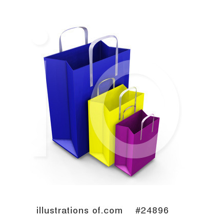 Shopping Bag Clipart #24896 by KJ Pargeter