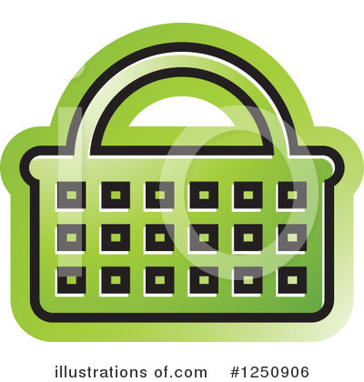 Royalty-Free (RF) Shopping Basket Clipart Illustration by Lal Perera - Stock Sample #1250906