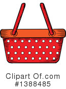 Shopping Basket Clipart #1388485 by Vector Tradition SM