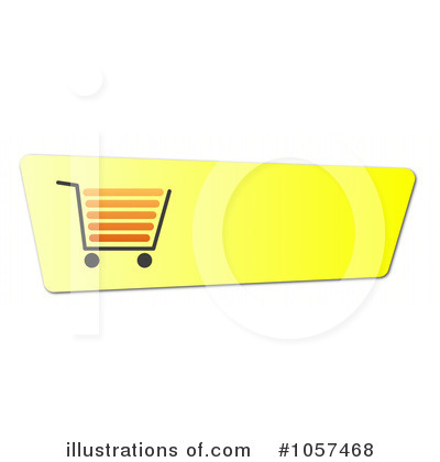 Royalty-Free (RF) Shopping Cart Clipart Illustration by oboy - Stock Sample #1057468