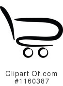 Shopping Cart Clipart #1160387 by Vector Tradition SM