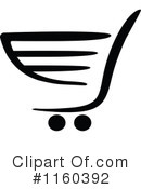 Shopping Cart Clipart #1160392 by Vector Tradition SM