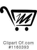 Shopping Cart Clipart #1160393 by Vector Tradition SM
