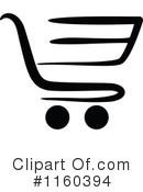 Shopping Cart Clipart #1160394 by Vector Tradition SM