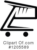 Shopping Cart Clipart #1205589 by Vector Tradition SM