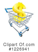 Shopping Cart Clipart #1226941 by AtStockIllustration