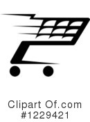 Shopping Cart Clipart #1229421 by Vector Tradition SM