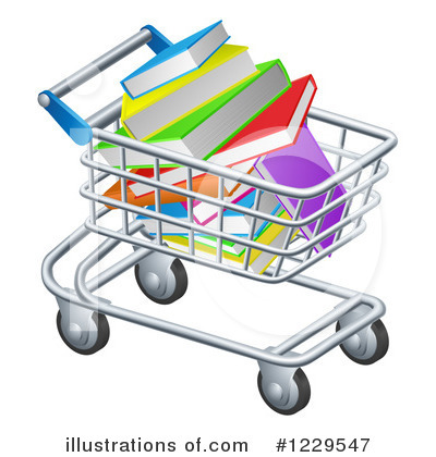 Royalty-Free (RF) Shopping Cart Clipart Illustration by AtStockIllustration - Stock Sample #1229547