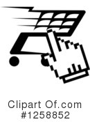Shopping Cart Clipart #1258852 by Vector Tradition SM