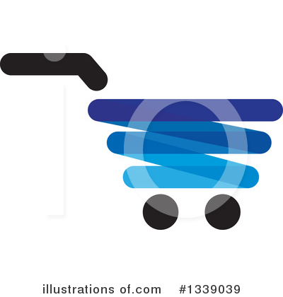 Royalty-Free (RF) Shopping Cart Clipart Illustration by ColorMagic - Stock Sample #1339039