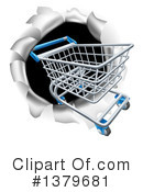 Shopping Cart Clipart #1379681 by AtStockIllustration