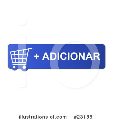 Royalty-Free (RF) Shopping Cart Clipart Illustration by oboy - Stock Sample #231881