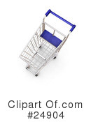 Shopping Cart Clipart #24904 by KJ Pargeter