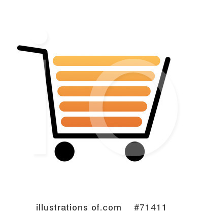 Shopping Cart Clipart #71411 by oboy