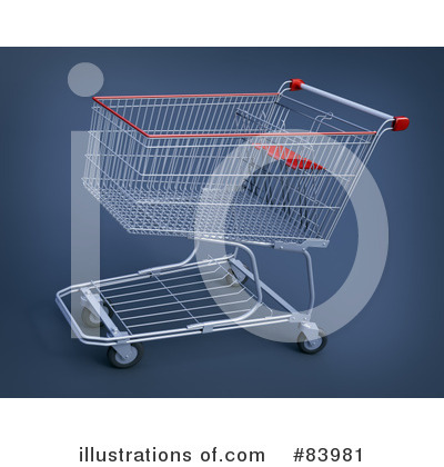 Royalty-Free (RF) Shopping Cart Clipart Illustration by Mopic - Stock Sample #83981