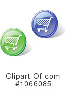 Shopping Cart Icon Clipart #1066085 by Vector Tradition SM
