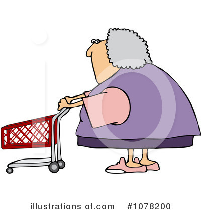 Royalty-Free (RF) Shopping Clipart Illustration by djart - Stock Sample #1078200
