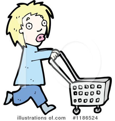 Royalty-Free (RF) Shopping Clipart Illustration by lineartestpilot - Stock Sample #1186524
