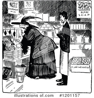 Merchant Clipart #1201157 by Prawny Vintage