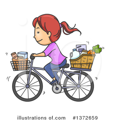 Bicycle Clipart #1372659 by BNP Design Studio