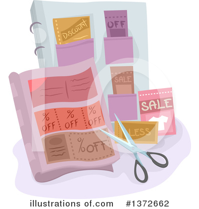 Royalty-Free (RF) Shopping Clipart Illustration by BNP Design Studio - Stock Sample #1372662