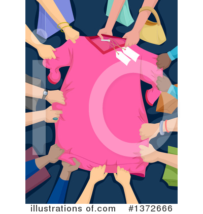 Royalty-Free (RF) Shopping Clipart Illustration by BNP Design Studio - Stock Sample #1372666
