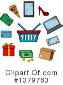 Shopping Clipart #1379783 by Vector Tradition SM