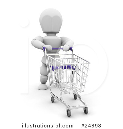 Shopping Clipart #24898 by KJ Pargeter