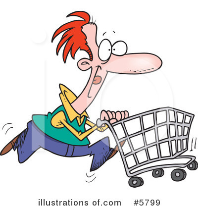 Shopper Clipart #5799 by toonaday