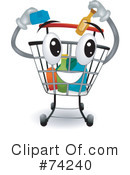 Shoppping Cart Clipart #74240 by BNP Design Studio
