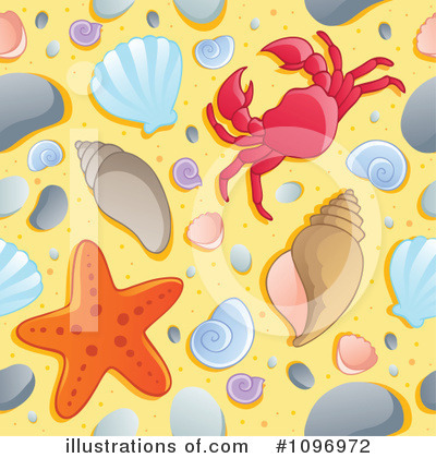 Sea Shells Clipart #1096972 by visekart