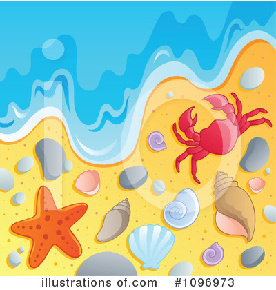 Sea Shells Clipart #1096973 by visekart