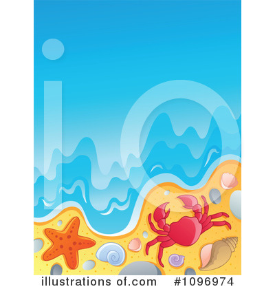 Royalty-Free (RF) Shore Clipart Illustration by visekart - Stock Sample #1096974