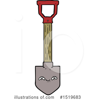 Royalty-Free (RF) Shovel Clipart Illustration by lineartestpilot - Stock Sample #1519683