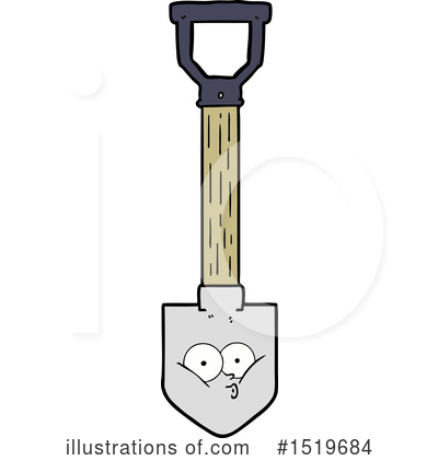 Royalty-Free (RF) Shovel Clipart Illustration by lineartestpilot - Stock Sample #1519684