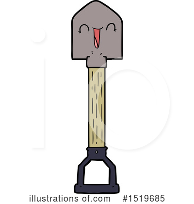 Royalty-Free (RF) Shovel Clipart Illustration by lineartestpilot - Stock Sample #1519685