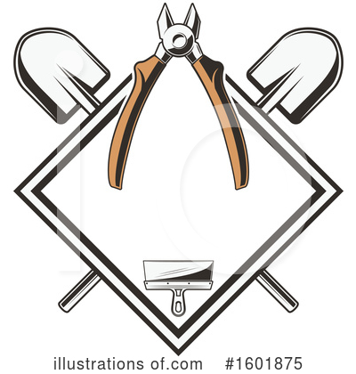 Pliers Clipart #1601875 by Vector Tradition SM