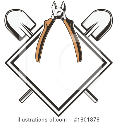 Shovel Clipart #1601876 by Vector Tradition SM