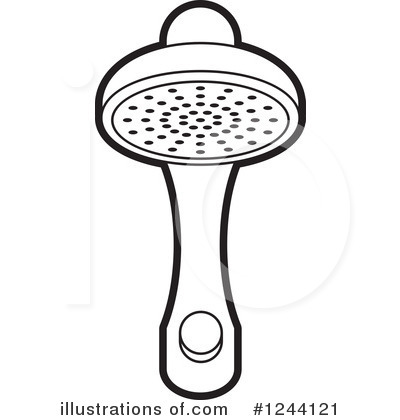 Royalty-Free (RF) Shower Clipart Illustration by Lal Perera - Stock Sample #1244121