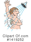 Shower Clipart #1419252 by Johnny Sajem