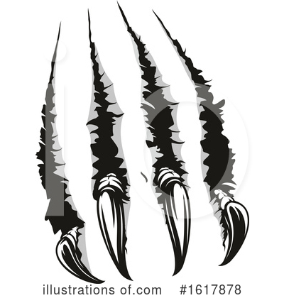 Claws Clipart #1617878 by Vector Tradition SM